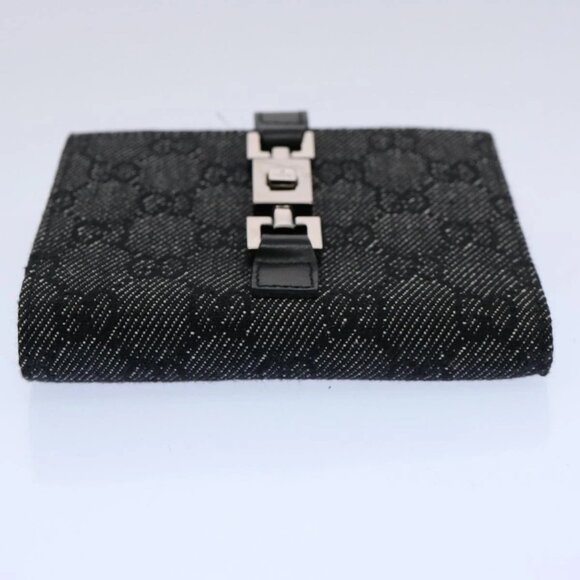 GUCCI GG Canvas Jackie Wallet Navy 05474 Auth - Picture 6 of 15